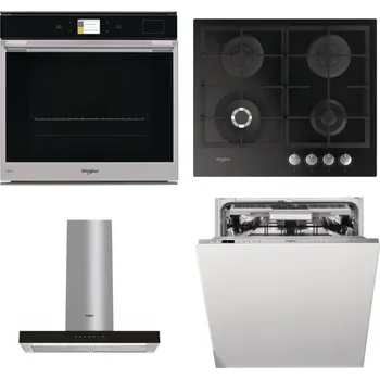 Set domácích spotřebičů WHIRLPOOL W9 OP2 4S2 H + WHIRLPOOL GOFL 629/NB + WHIRLPOOL WHBS 62F LT K + WHIRLPOOL WIO 3O540 PELG