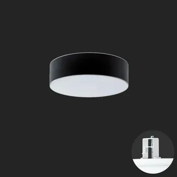 Koupelnové svítidlo OSMONT ERI67625 ERIS CV2 stropní/nástěnné skleněné polovestavné svítidlo bílá / bílo - černá IP44 4000 K 14W LED DALI HF