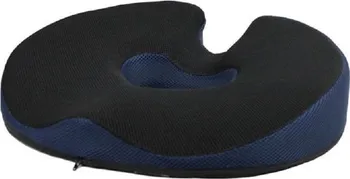 Podsedák Qmed Kruhový ergonomický podsedák 45 x 38 x 10 cm modrý/černý