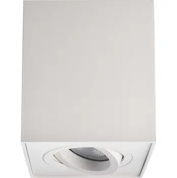 Light Impressions Kapego stropní přisazené svítidlo Dato 220-240V AC/50-60Hz GU10 1x max. 50,00 W 96 mm bílá 348025