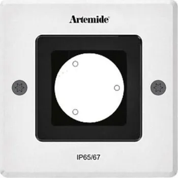 Svítidlo Artemide Ego 90 Flat pochozí hliník 10d 3000K čtverec T40005SPW00