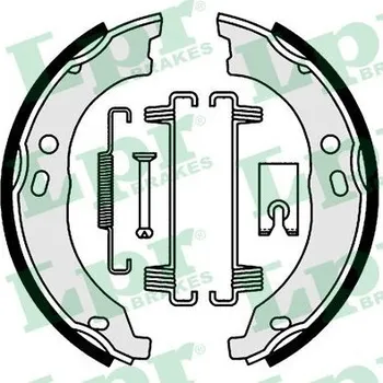 Brzdová čelist Sada brzdových čelistí, parkovací brzda LPR 01003