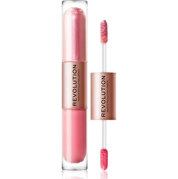 Oční stíny Revolution Oboustranné tekuté oční stíny (Double Up Liquid Shadow) 4,4 ml Blissful Pink + 2 měsíce na vrácení zboží