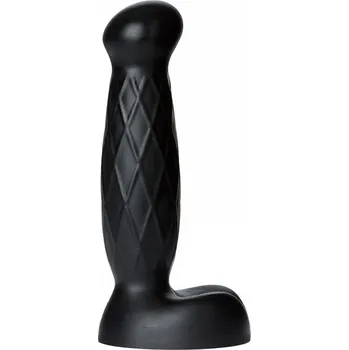 Vibrátor Doc Johnson Platinum Premium Silicone The Tru Feel / silikonové dildo 17 cm - Černá