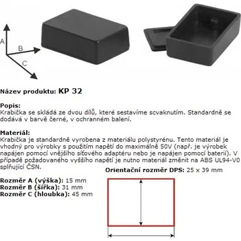 Dárková krabička Krabička KP 32