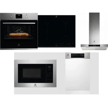 Set domácích spotřebičů ELECTROLUX KOFGH70TX + ELECTROLUX EIV634 + ELECTROLUX LFT426X + ELECTROLUX EMS4253TEX + ELECTROLUX EEM43300IX