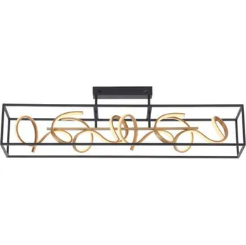 PAUL NEUHAUS LED stropní svítidlo v moderním zakřivením designu s funkcí stmívání SimplyDim 2700K