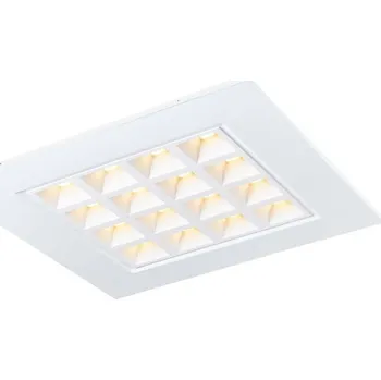 BIG WHITE PAVANO 620x620 Indoor, stropní vestavné LED svítidlo, bílé, 3000K, UGR<19 1003078