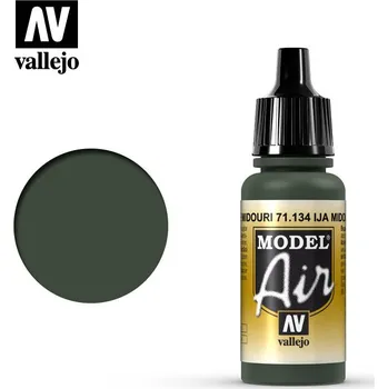 Modelářská barva Vallejo Model Air: IJA Midouri Green 17ml - airbrush barva na modely