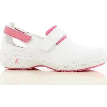 Dámská zdravotní obuv OXYPAS Dámská kožená pracovní obuv SAMANTHA - fuchsiová Velikost: 35