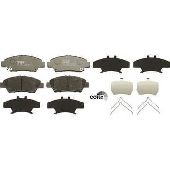 Brzdová destička Sada brzdových destiček, kotoučová brzda TRW GDB3493