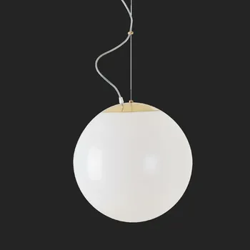 OSMONT ISI63510 ISIS L3 HP závěsné plastové svítidlo mosaz leštěná / bílá IP40 4000 K 52W LED DALI