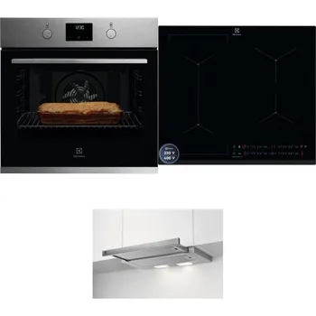 Set domácích spotřebičů ELECTROLUX KOFGH70TX + ELECTROLUX EIS62449 + ELECTROLUX LFP326S
