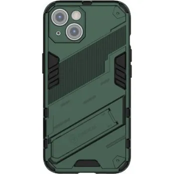 Pouzdro na mobilní telefon Odolný ochranný kryt se stojánkem pro iPhone 14 Plus - zelený