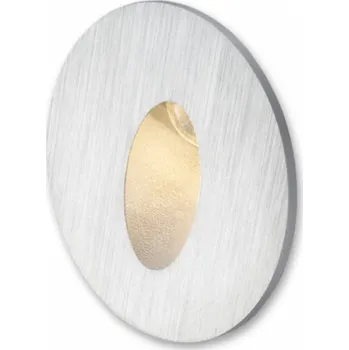 Venkovní osvětlení RENDL ELICA R zápustná česaný hliník 230V LED 3W IP54 3000K R12528