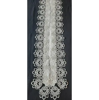 ubrus UBRUS krajka štola 160 x 30 bílý 01