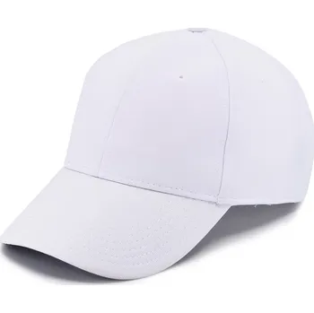 Kšiltovka Kšiltovka COFEE RIBBED, barva bílá - černá