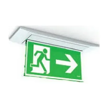 Nouzové osvětlení Plexi praporek do boku