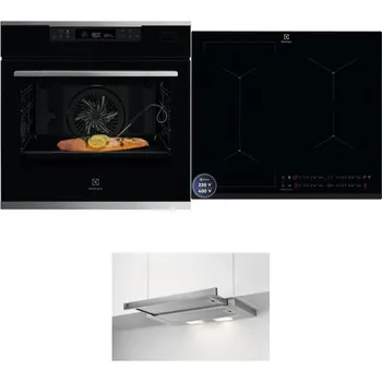 Set domácích spotřebičů ELECTROLUX KOBCS31X + ELECTROLUX EIS62449 + ELECTROLUX LFP326S