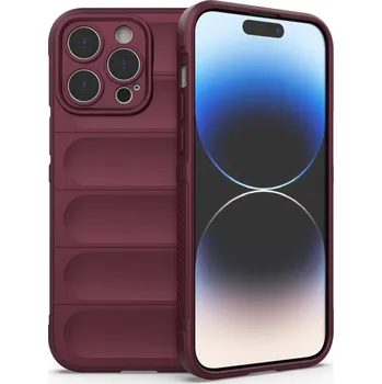 Pouzdro na mobilní telefon Magic Shield Case pouzdro / kryt pro Apple iPhone 14 PRO MAX (6,7") burgundy