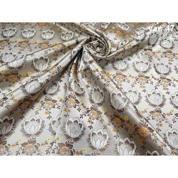 HEDVA ČESKÝ BROKÁT Ondrin 160 krojový brokát LEKNÍN smetanová | 47