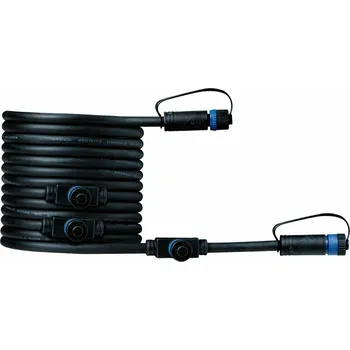 Osvětlení PAULMANN Plug & Shine kabel 5m 4 výstupy IP68 černá