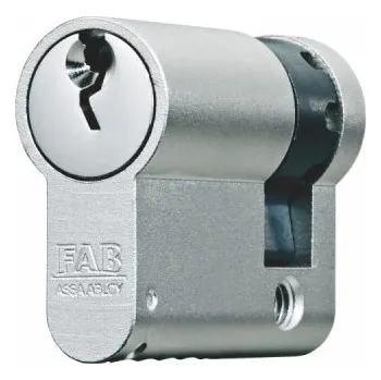Vložka do dveří Cylindrická půlvložka FAB 1001U4BDNs 10+42 3 klíče