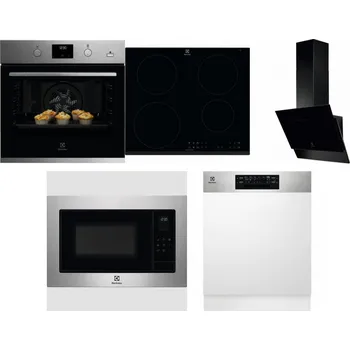 Set domácích spotřebičů ELECTROLUX KODGH70TX + ELECTROLUX LIR60430 + ELECTROLUX LFV616K + ELECTROLUX EMS4253TEX + ELECTROLUX EEM48300IX