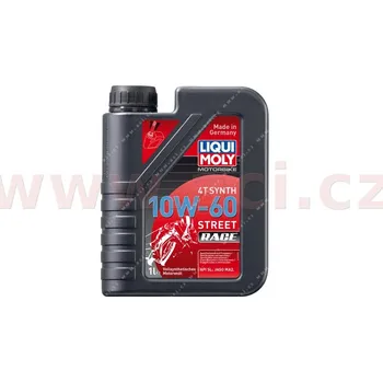Motorový olej LIQUI MOLY Motorbike 4T Synth 10W60 Race, plně syntetický motorový olej 1 l