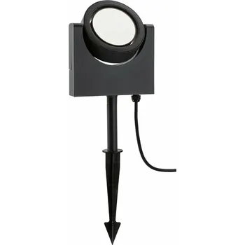 PAULMANN Venkovní bodové svítídlo Swivea antracit IP44 8W 230V teplá bílá nastavitelná hlava svítidla 944.08