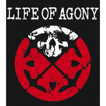 Nášivka nášivka na záda, zádovka Life Of Agony - logo