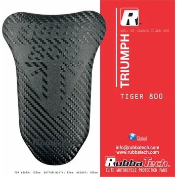 Polep vozidla Rubbatech Tankpad AT Carbon Triumph Tiger 800