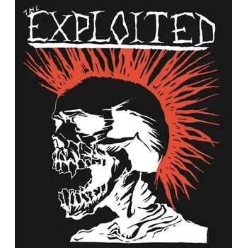 Nášivka nášivka na záda, zádovka The Exploited - Mohican Skull II