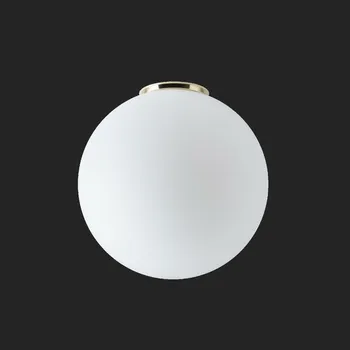 OSMONT STY61249 STYX 4 stropní skleněné svítidlo mosaz leštěná / bílá IP65 3000 K 27W LED DALI