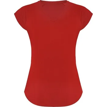 Dámské tričko ROLY AVUS, barva červená, velikost M