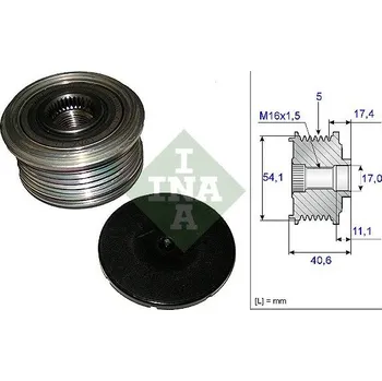 Předstihová spojka Schaeffler INA 535 0089 10