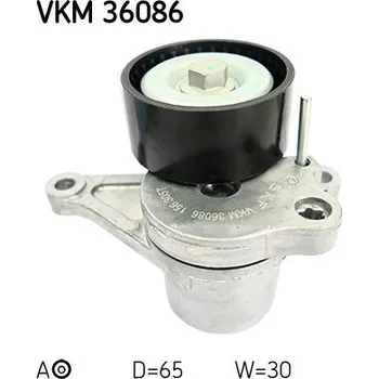 Napínák, žebrovaný klínový řemen SKF VKM 36086