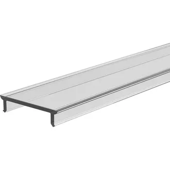 LED páska Light Impressions Reprofil kryt P-01-15 čirá 95% průhlednost 1000 mm 983030