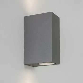 Venkovní osvětlení ASTRO nástěnné svítidlo Chios 150 2x6W GU10 šedá 1310008