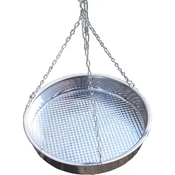 Pánev Nerezová pánev s řetízkem 42 cm INOX