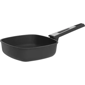 Pánev Profesionální titanová hluboká pánev SKK Titanium Durit 24x24 cm Indukce hladká