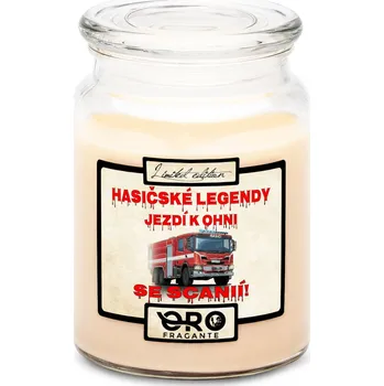 Svíčka Svíčka Hasičské legendy – Scania (Vůně svíčky: Vanilka)