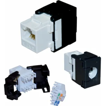 Síťový konektor UTP keystone modul RJ45 cat.5e
