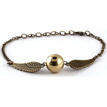 Náramek Náramek Harry Potter - zlatonka (bronzová)