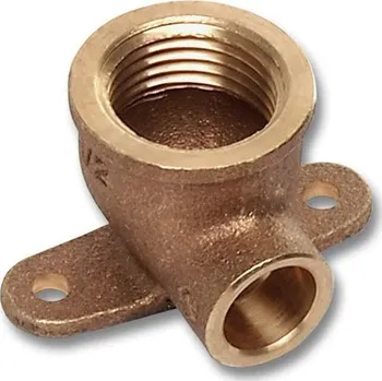 Fitinka Pájecí koleno nástěnné CU 4472G d 18 x 1/2", vnitřní závit