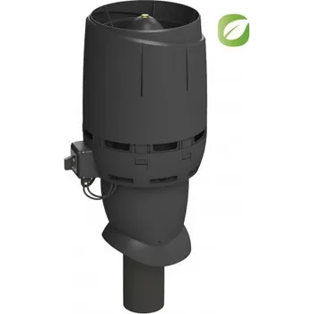 Domácí ventilátor Vilpe Vilpe FLOW ECO 200P/500 Střešní ventilátor černá