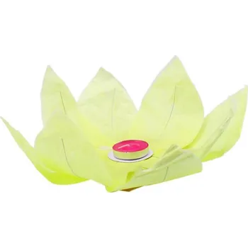 Party dekorace Vodní lampion - žlutá