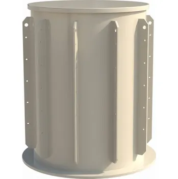 vodoměrná šachta Kruhová šachta na vrtanou studnu k obetonování SVO-2