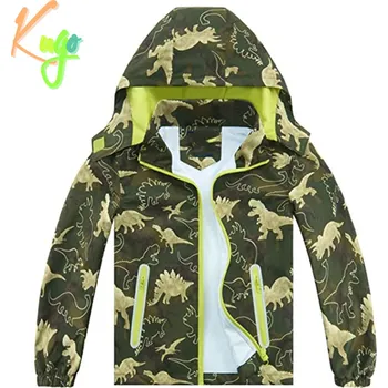 Chlapecká bunda Chlapecká jarní, podzimní bunda - KUGO B2847, khaki Barva: Khaki, Velikost: 128
