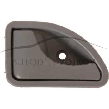 Dveře karosérie Levá klika předních dveří vnitřní - šedá Renault Kangoo 1998 - 2003